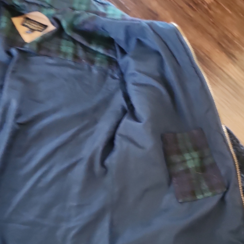 Pendleton Blue Fleece Puffer Jacket - image 5